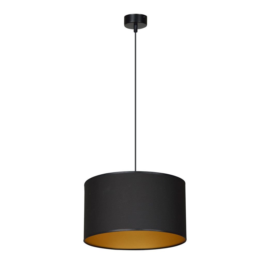 Lampa Wisząca Roto 1 Bl 184/1 1Xe27 czarna/złota