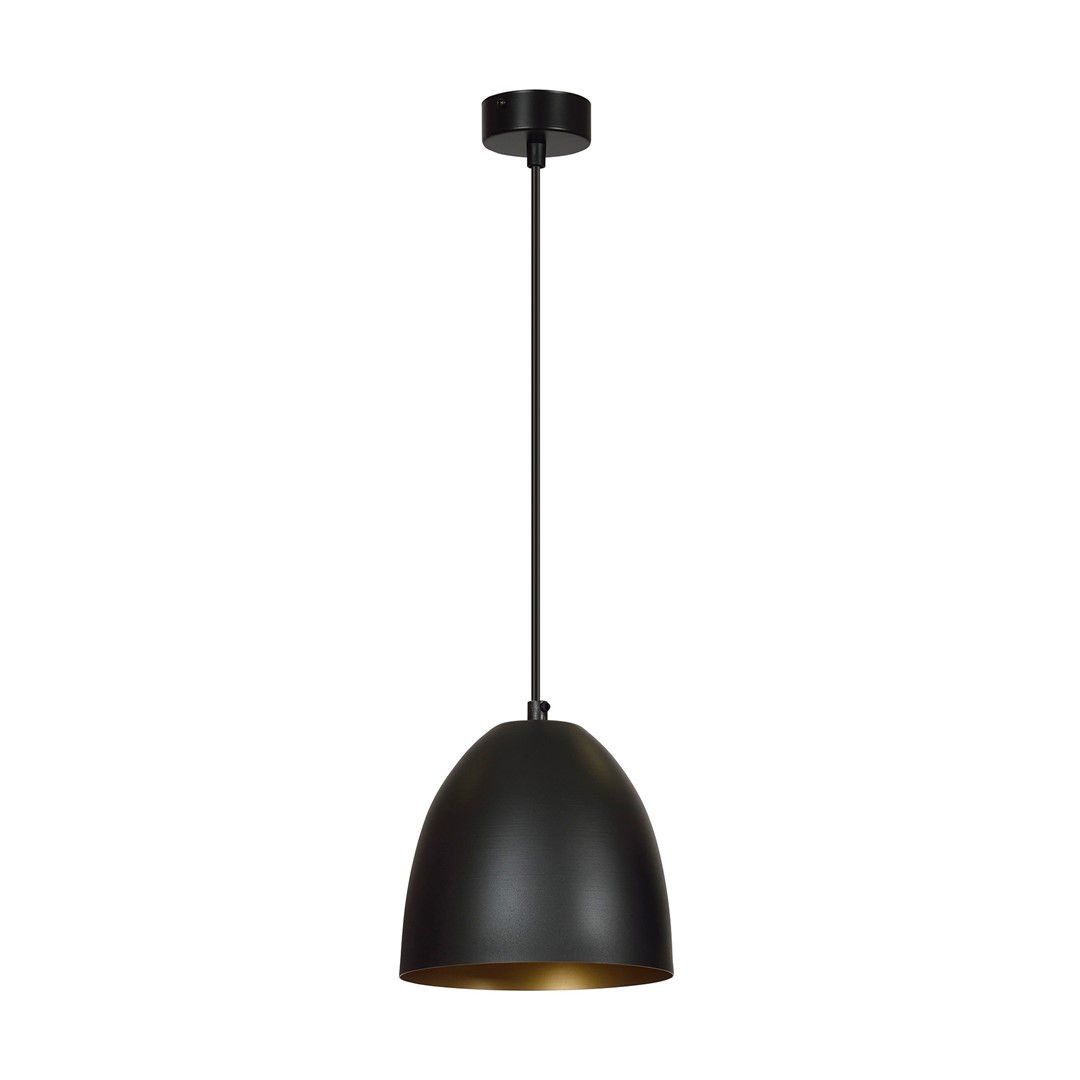 Lampa Wisząca Lenox 1/410/1 1Xe27 czarna/złota