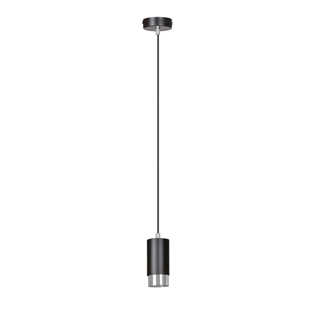 Lampa Wisząca Fumiko 1816/1 1Xgu10 czarna/chrom