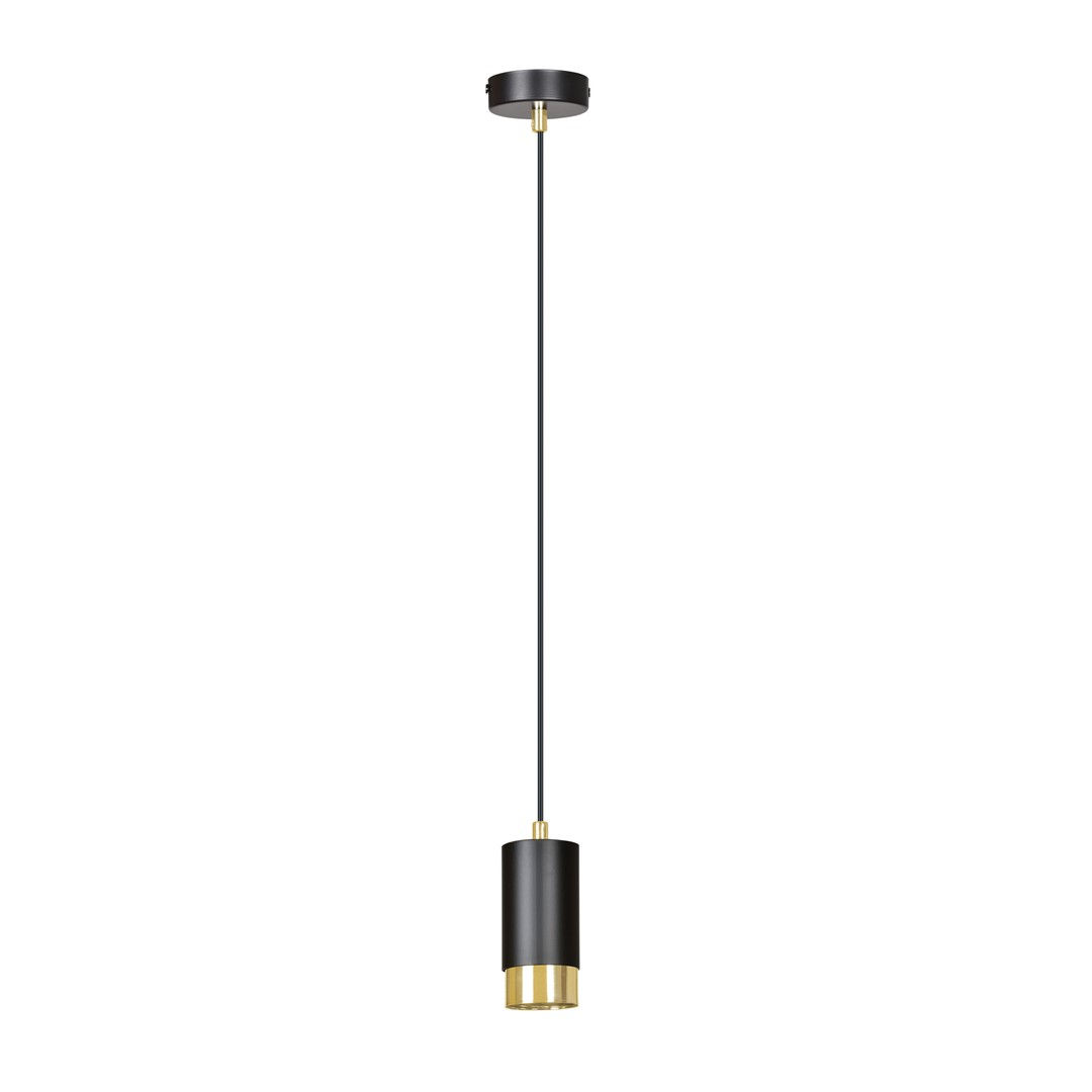 Lampa Wisząca Fumiko 1817/1 1Xgu10 czarna/złota