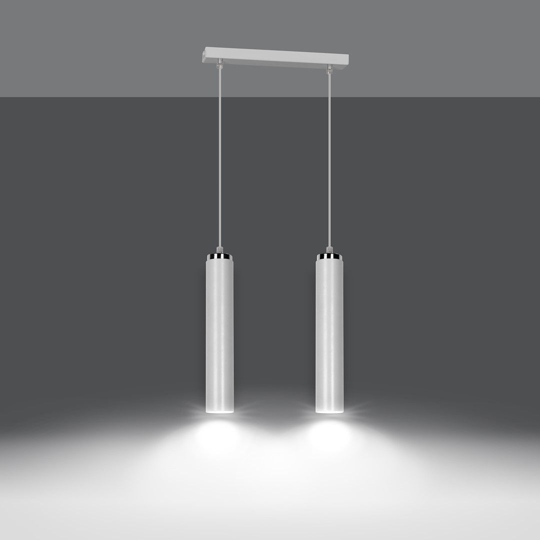 Lampa Wisząca Luna 2 955/2 2Xgu10 biała