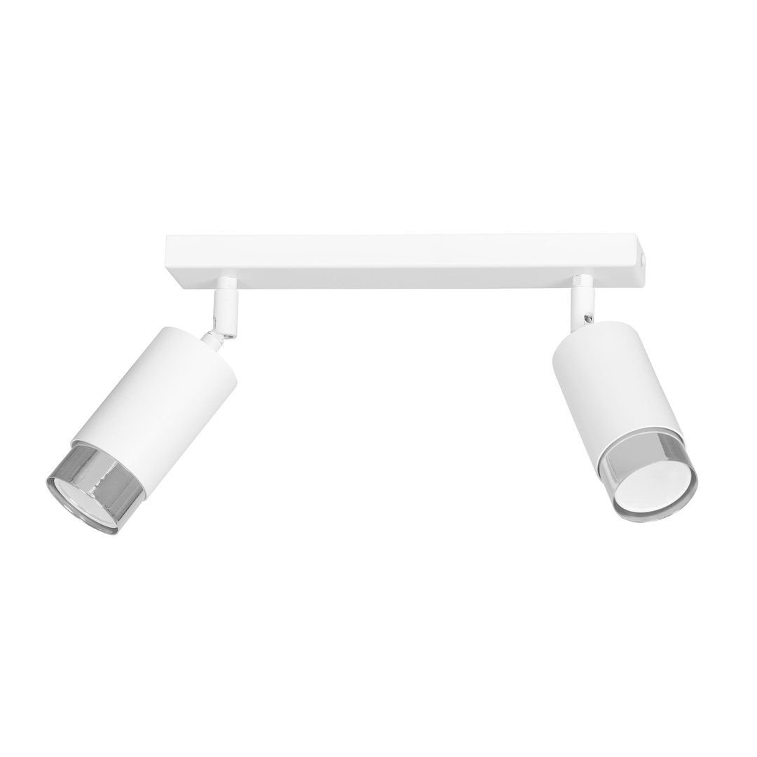 Lampa Sufitowa Hiro 2962/2 2Xgu10 biała/chrom
