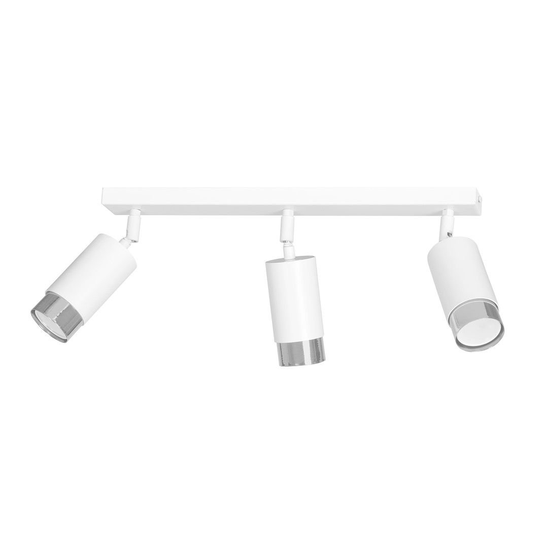 Lampa Sufitowa Hiro 3962/3 3Xgu10 biała/chrom