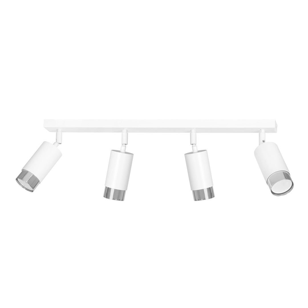 Lampa Sufitowa Hiro 4962/4 4Xgu10 biała/chrom