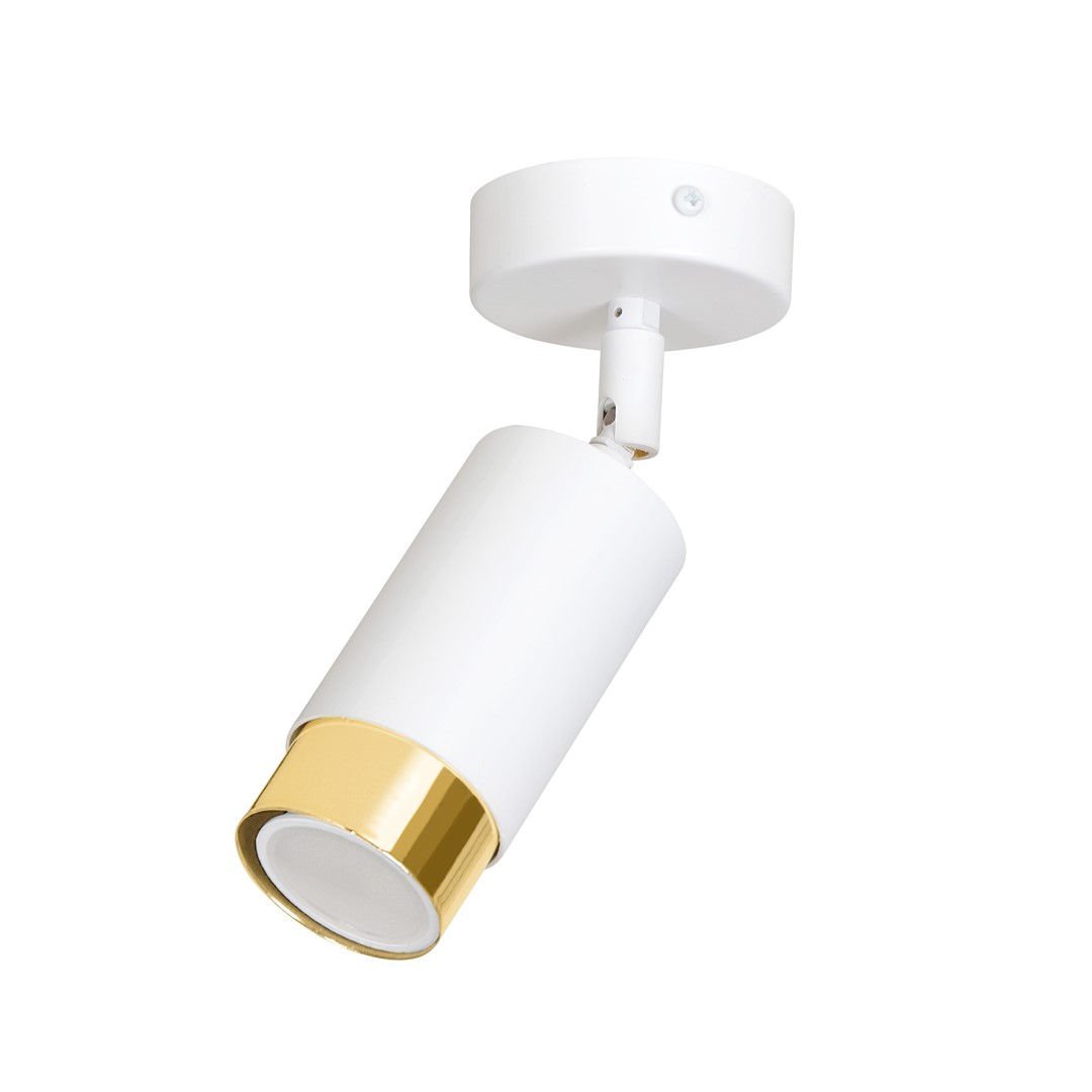 Lampa Sufitowa Hiro 1963/1 1Xgu10 biała/złota