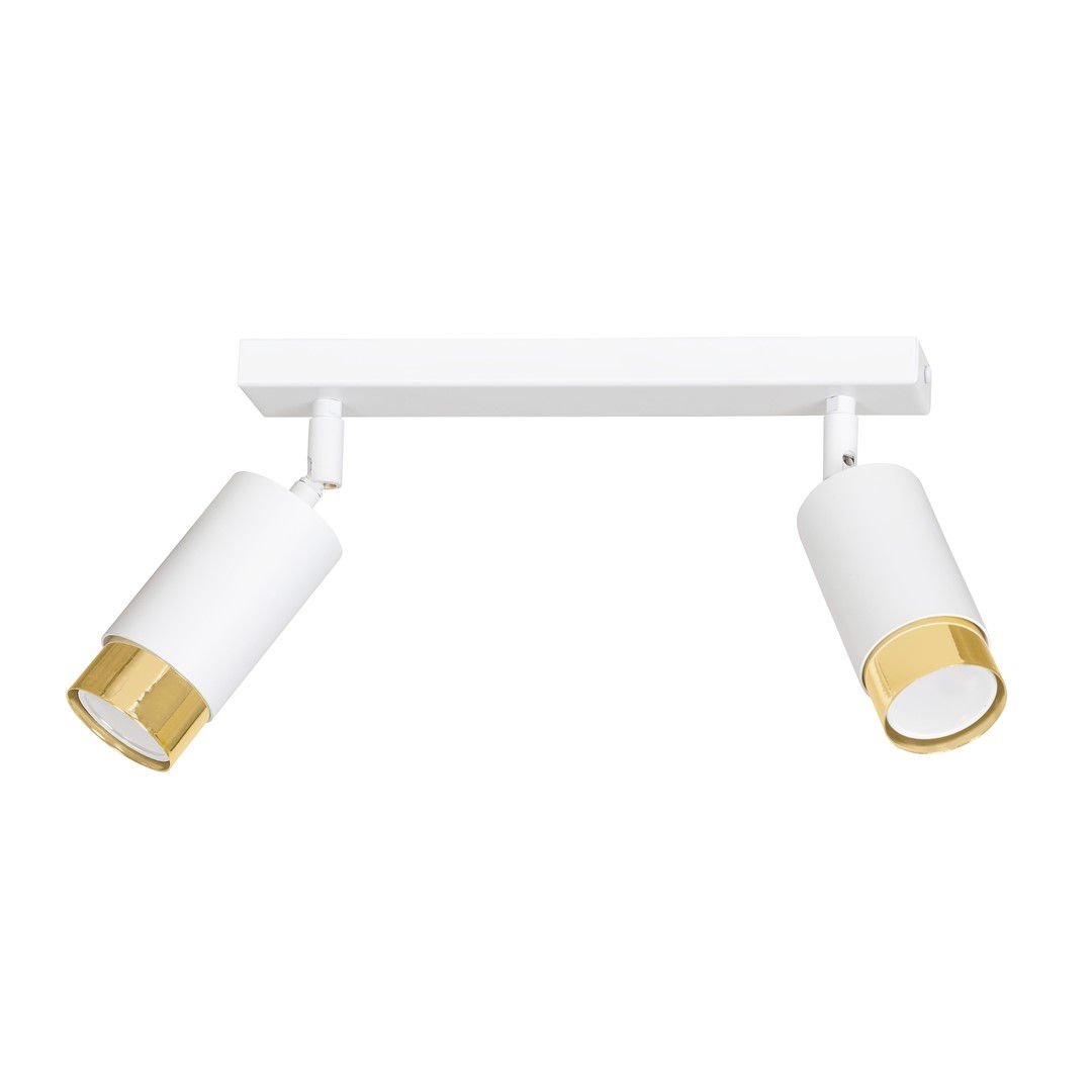 Lampa Sufitowa Hiro 2963/2 2Xgu10 biała/złota