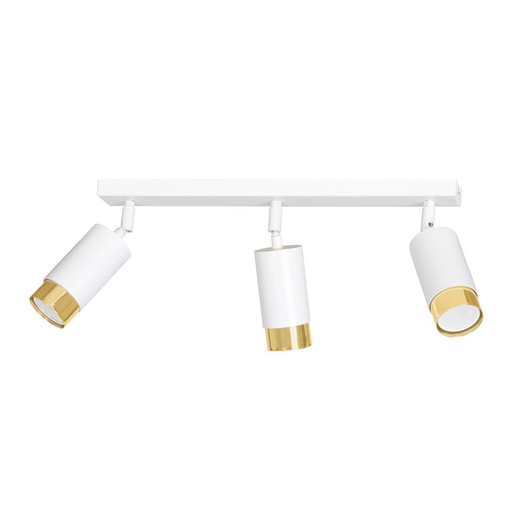 Lampa Sufitowa Hiro 3963/3 3Xgu10 biała/złota