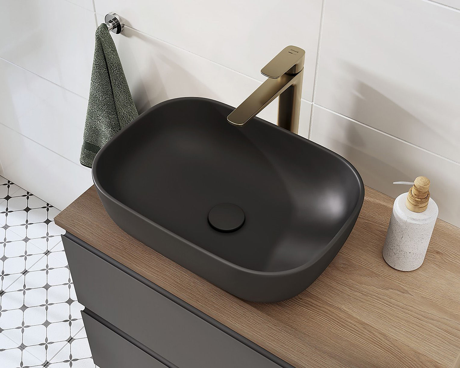  Aranżacja Cersanit Moduo