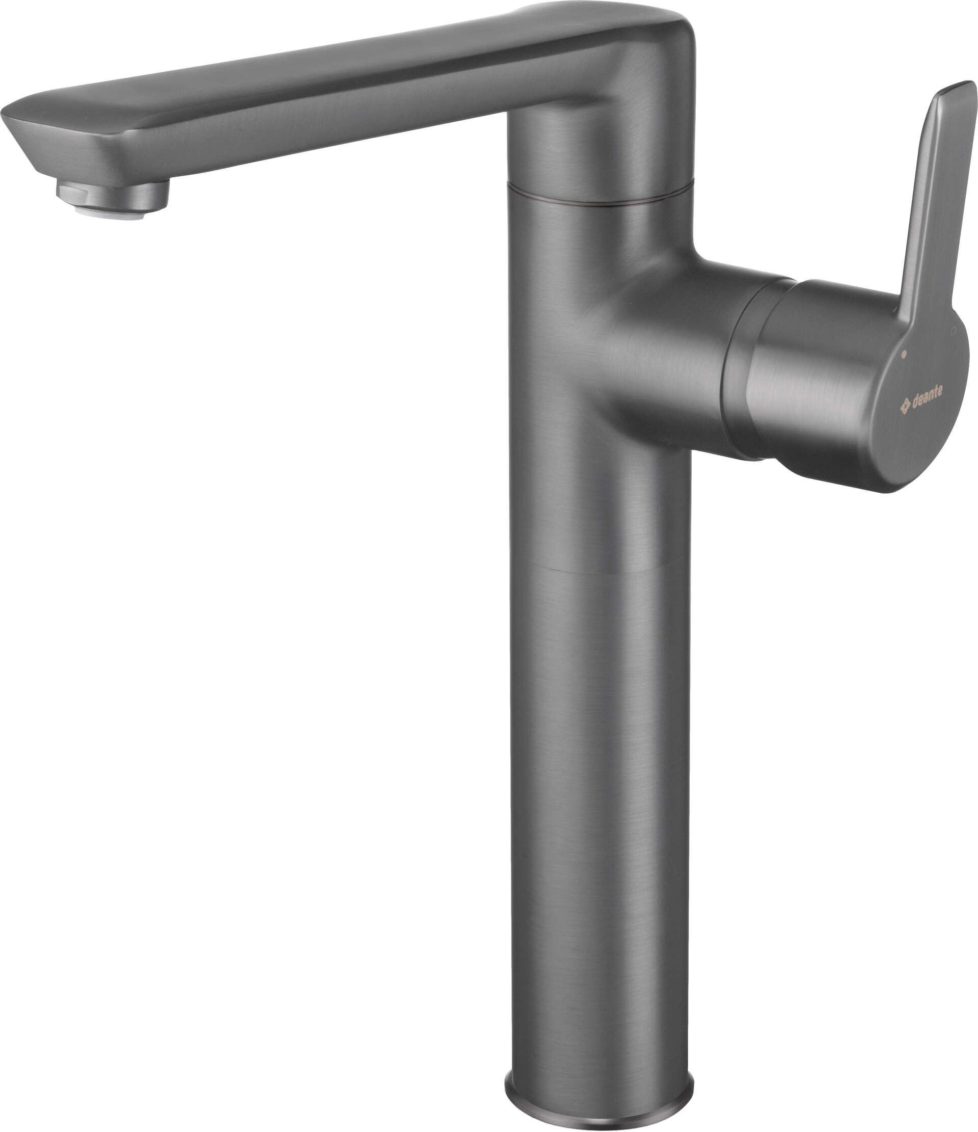 Bateria umywalkowa nablatowa Deante Arnika titanium BQA_D20O