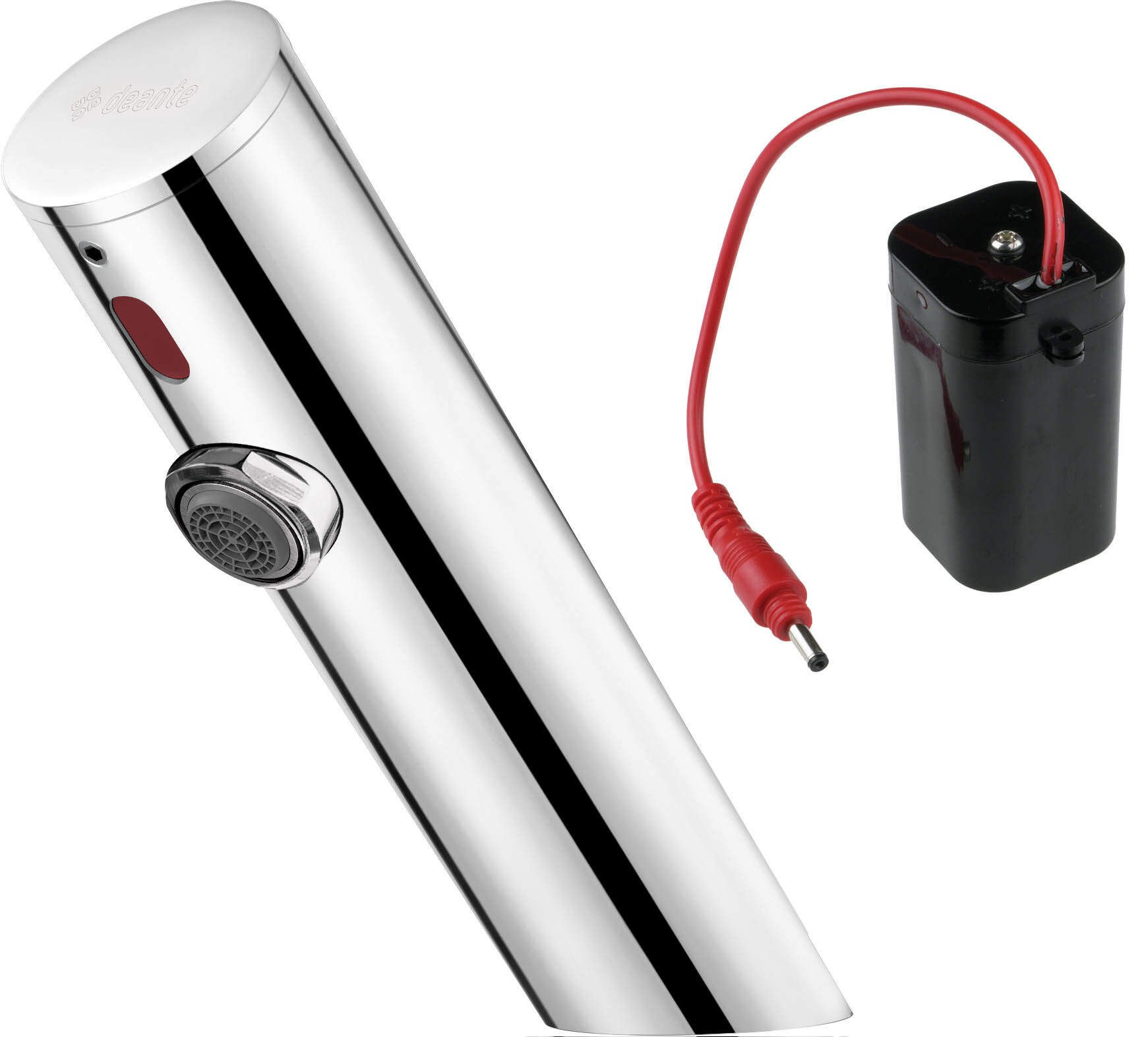 Bateria umywalkowa bezdotykowa Deante Press stal polerowana BQR_P28R