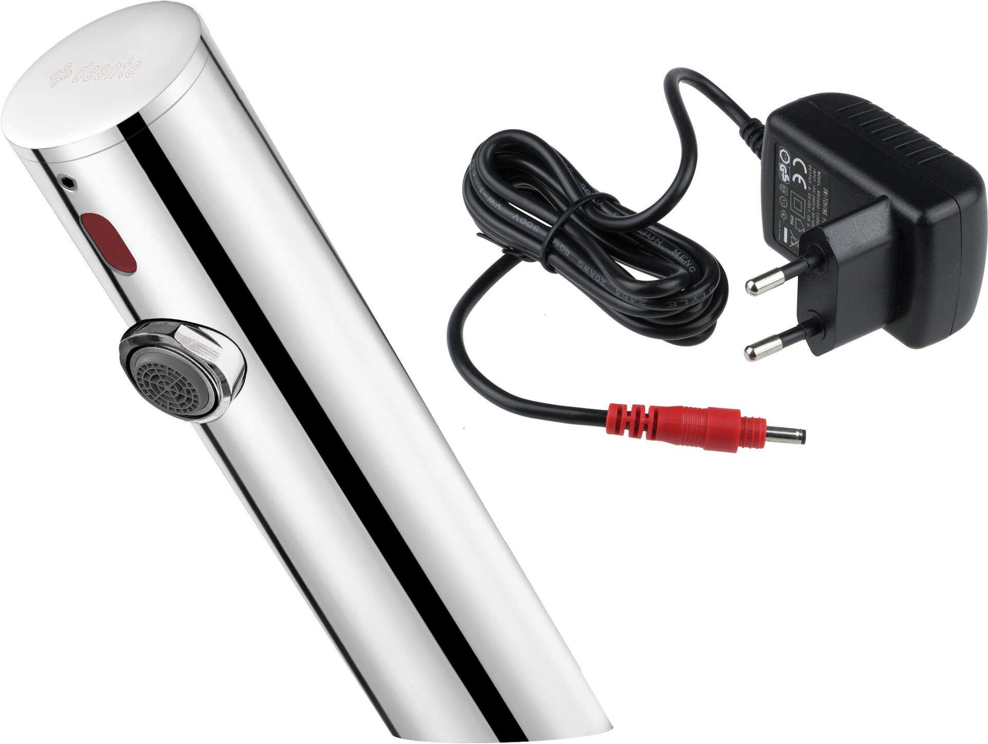 Bateria umywalkowa bezdotykowa Deante Press stal polerowana BQR_P28V