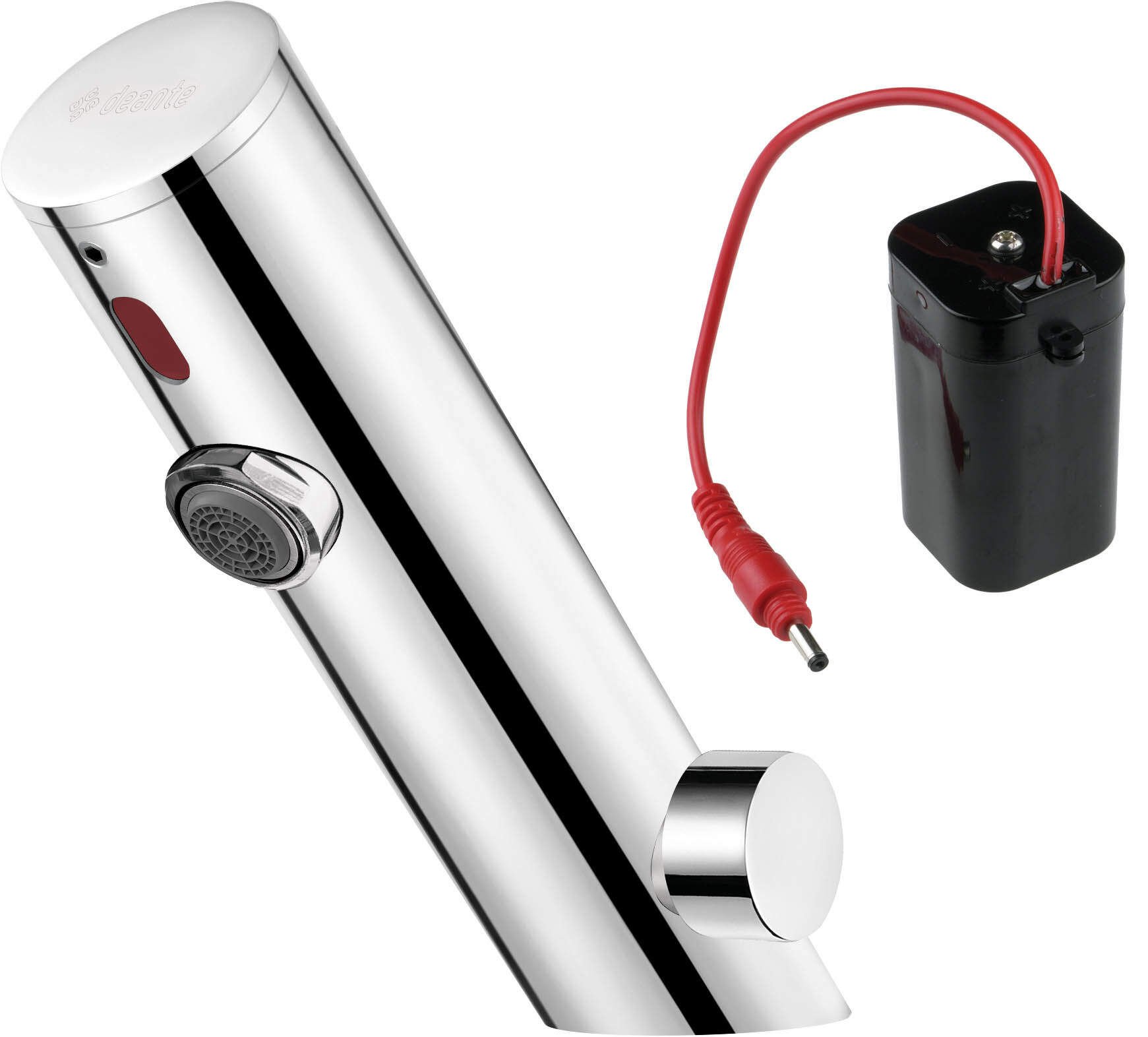 Bateria umywalkowa bezdotykowa Deante Press stal polerowana BQR_P29R
