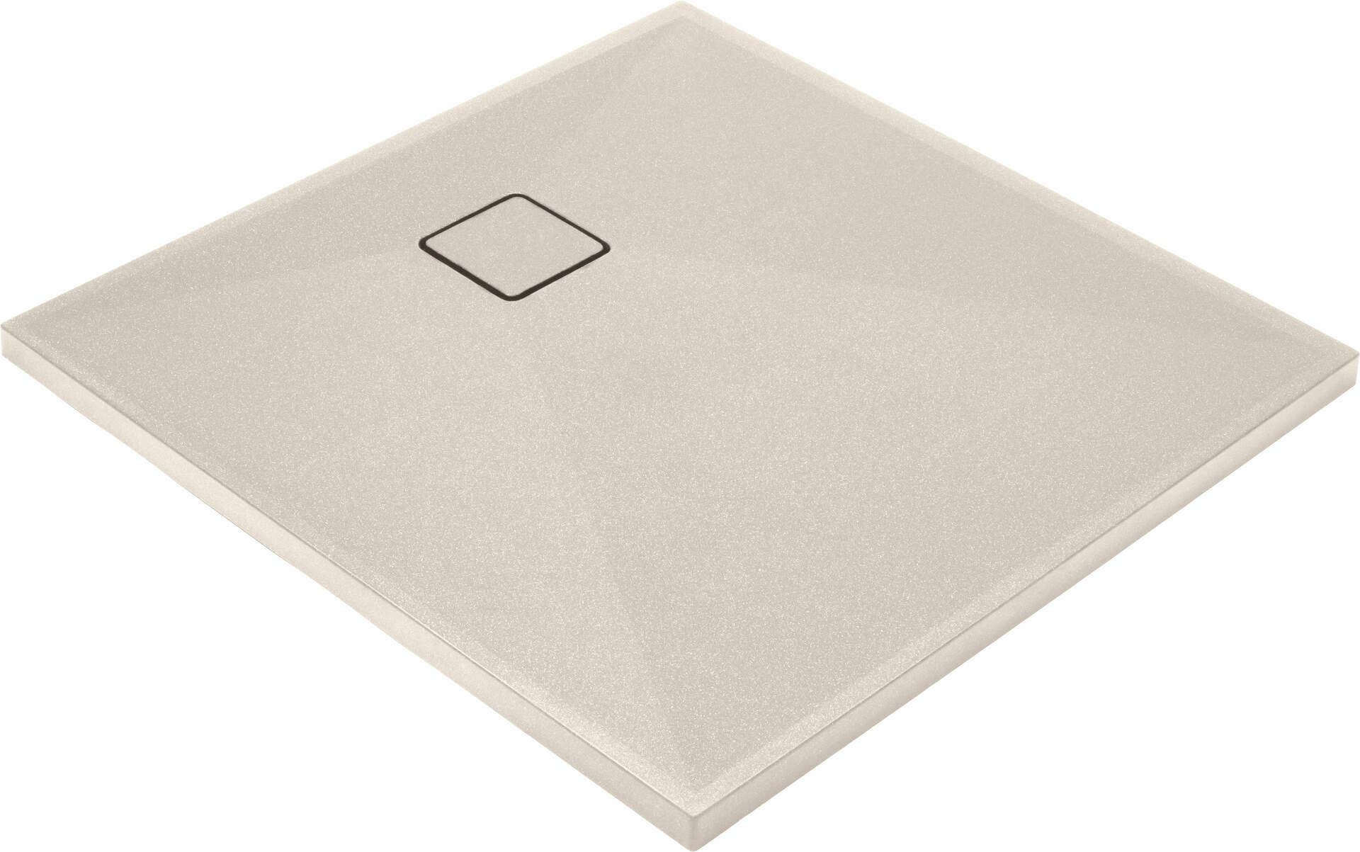 Brodzik kwadratowy Deante Correo 80x80 granit beż KQR_542B