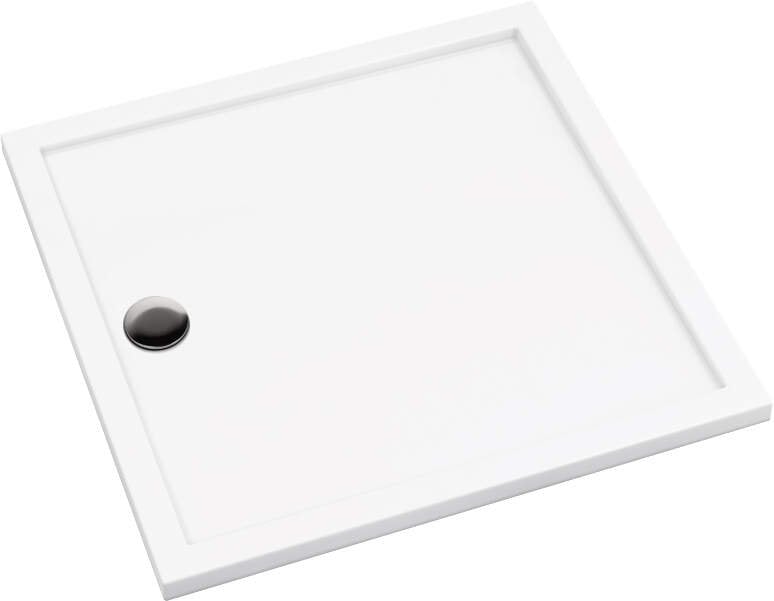 Brodzik kwadratowy Deante Prizma 90x90x4,5 biały akryl KTJ_081B