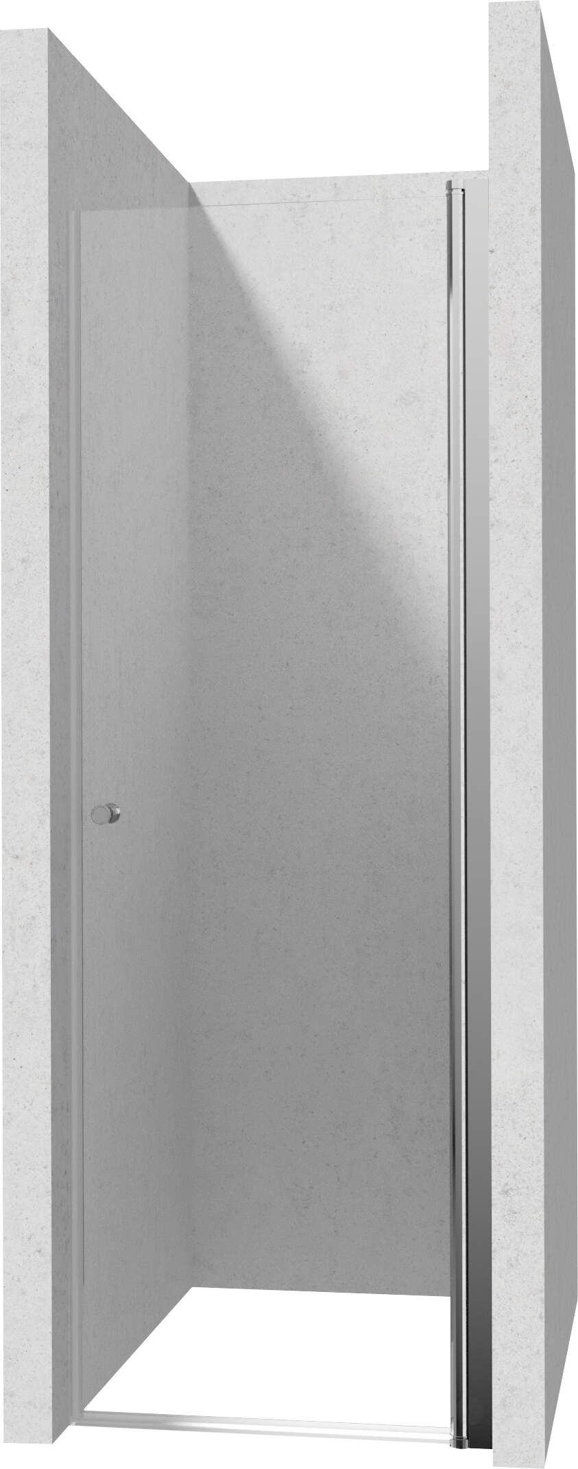 Drzwi prysznicowe Deante Kerria Plus 70x200 chrom transparentne KTSW047P