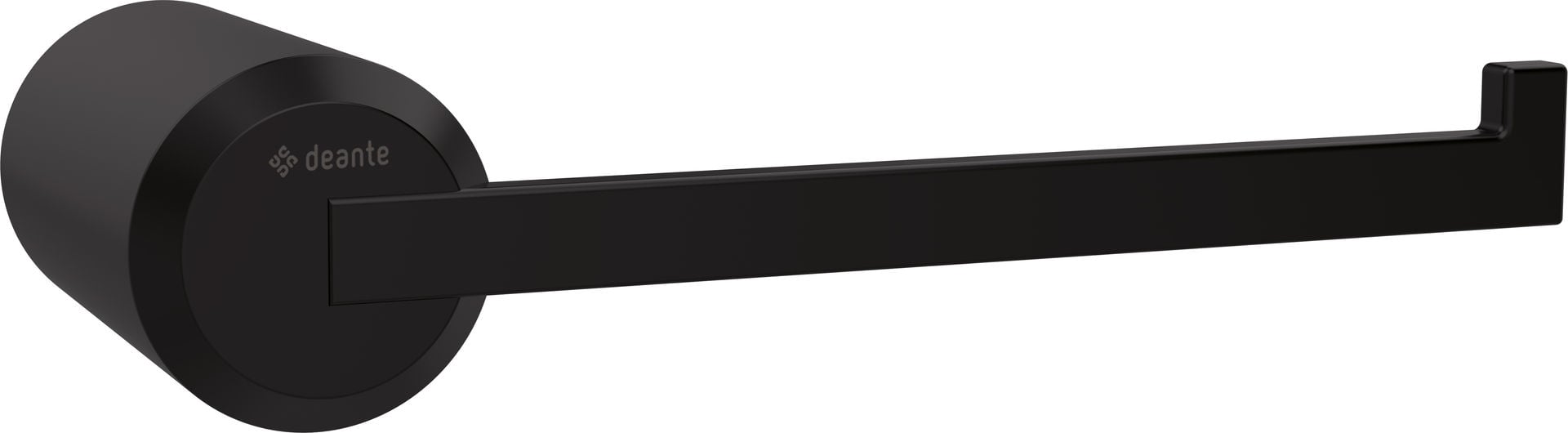 Uchwyt łazienkowy na papier mocowany Deante Arnika czarny mat ADA_N211