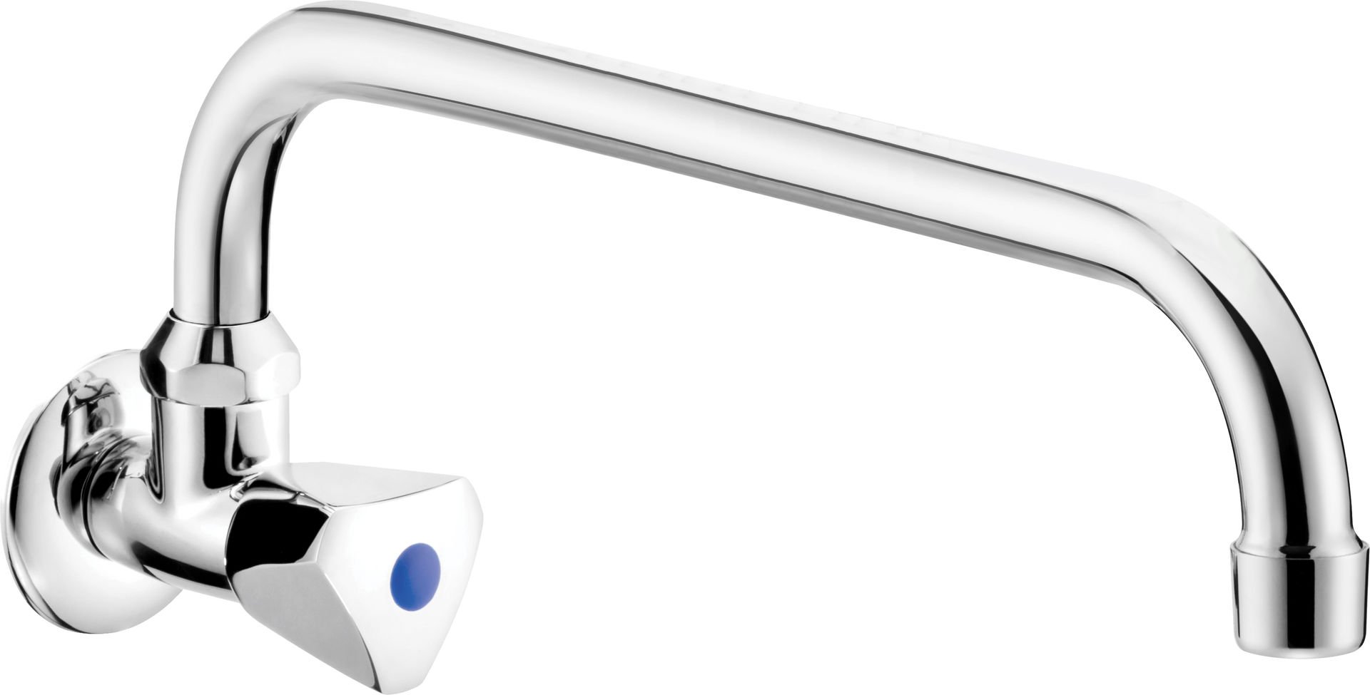 Bateria umywalkowa ścienna Deante chrom połysk BEZ_051L