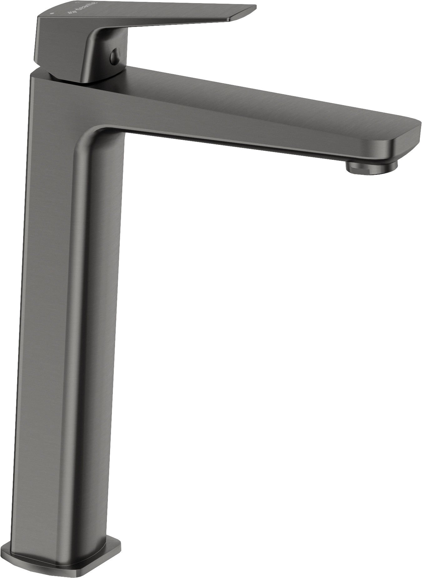 Bateria umywalkowa nablatowa Deante Blur titanium BQL_D20K