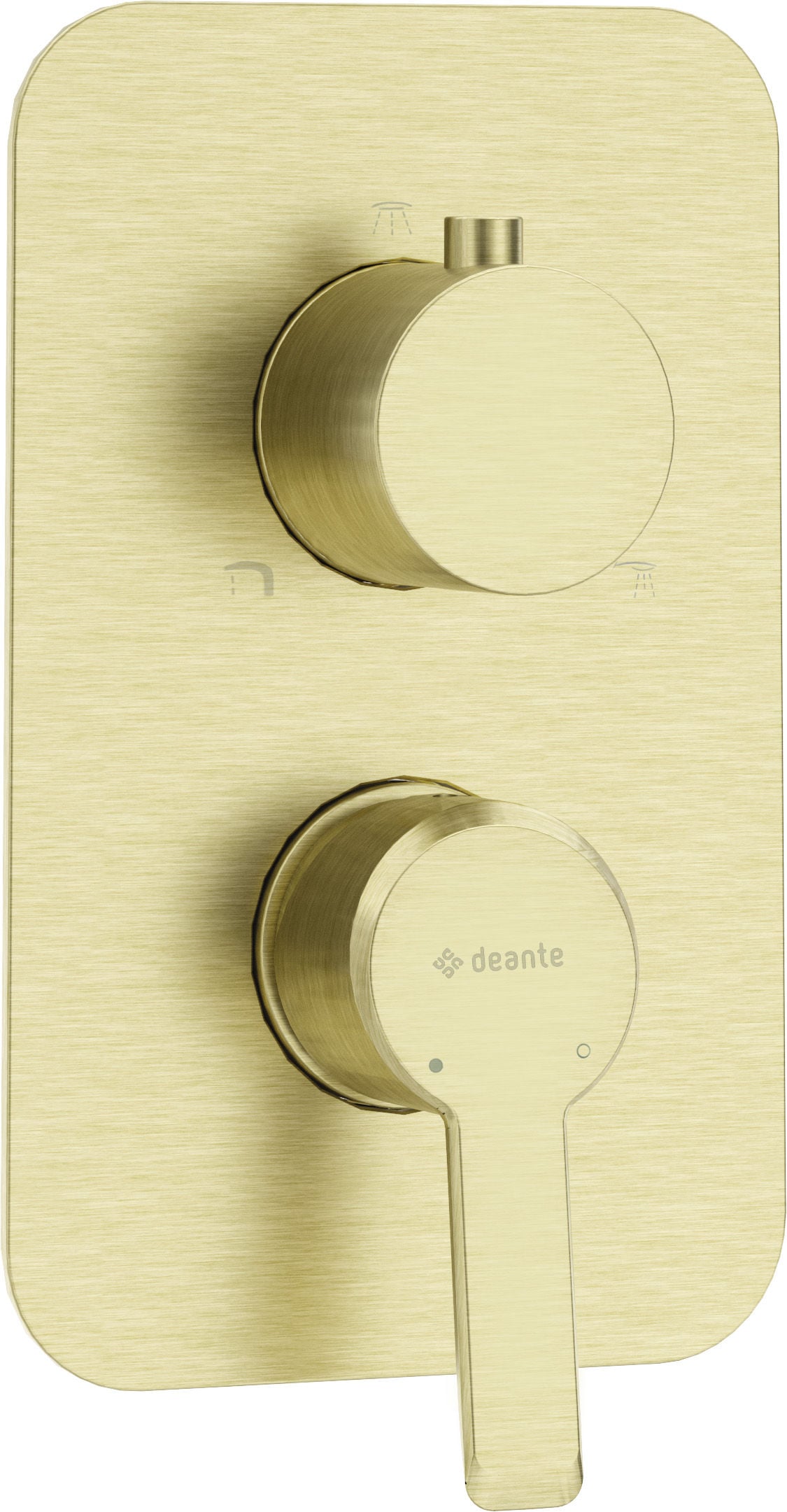 Element baterii prysznicowej podtynkowej Deante Arnika złoty BXY_RQAM