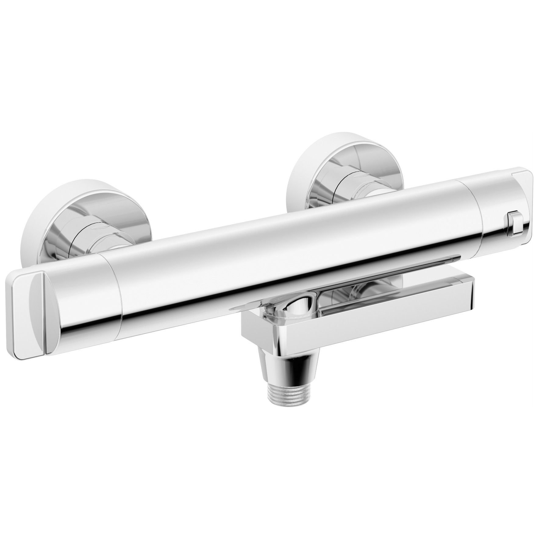 Bateria wannowa ścienna termostatyczna Deante chrom połysk BCH_01BT