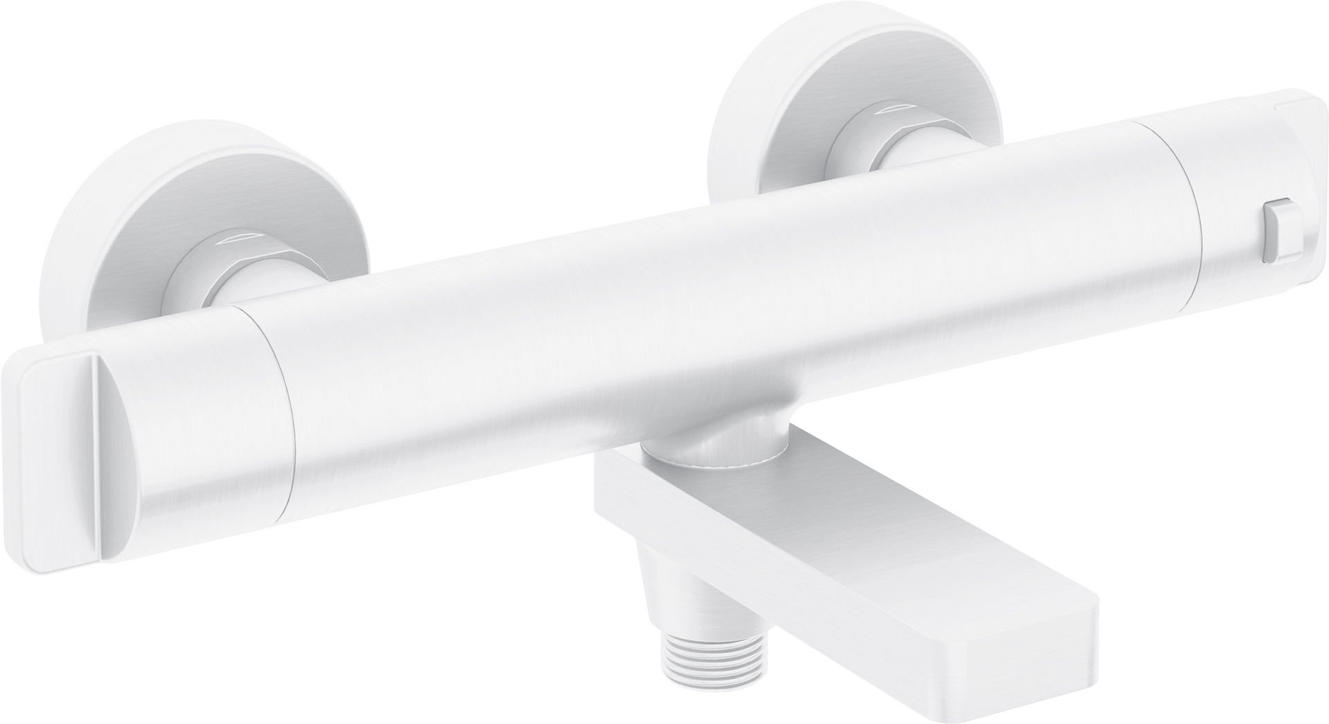 Bateria wannowa ścienna termostatyczna Deante Therm bianco BCH_A1BT