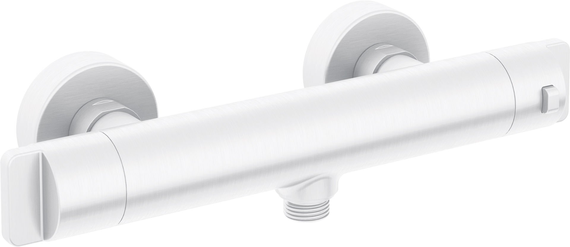 Bateria prysznicowa natynkowa termostatyczna Deante Therm bianco BCH_A4BT