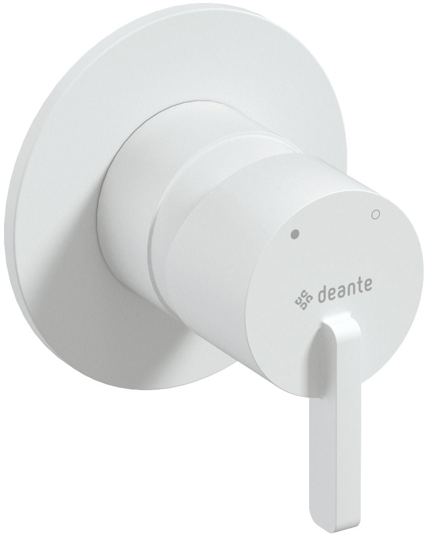 Bateria prysznicowa podtynkowa Deante Silia bianco mat BQS_A44L