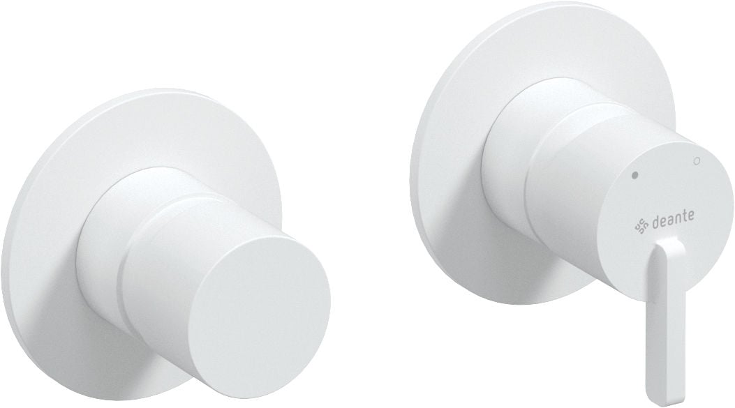 Bateria prysznicowa podtynkowa Deante Silia bianco BQS_A46P