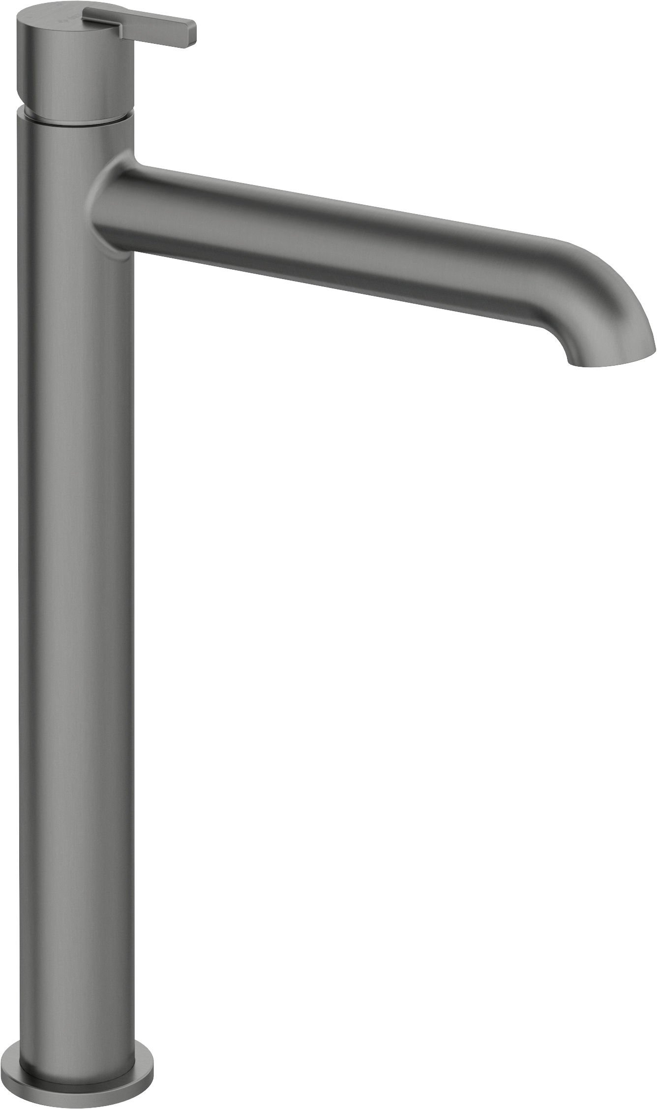 Bateria umywalkowa nablatowa Deante Silia titanium BQS_D20K