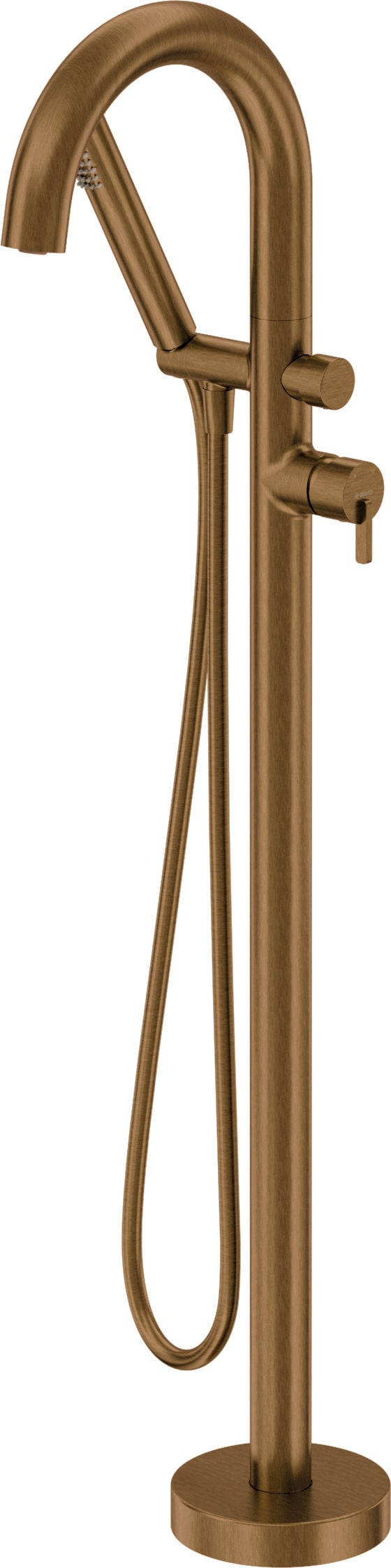 Bateria wannowa wolnostojąca Deante Silia brąz szczotkowany BQS_C17N