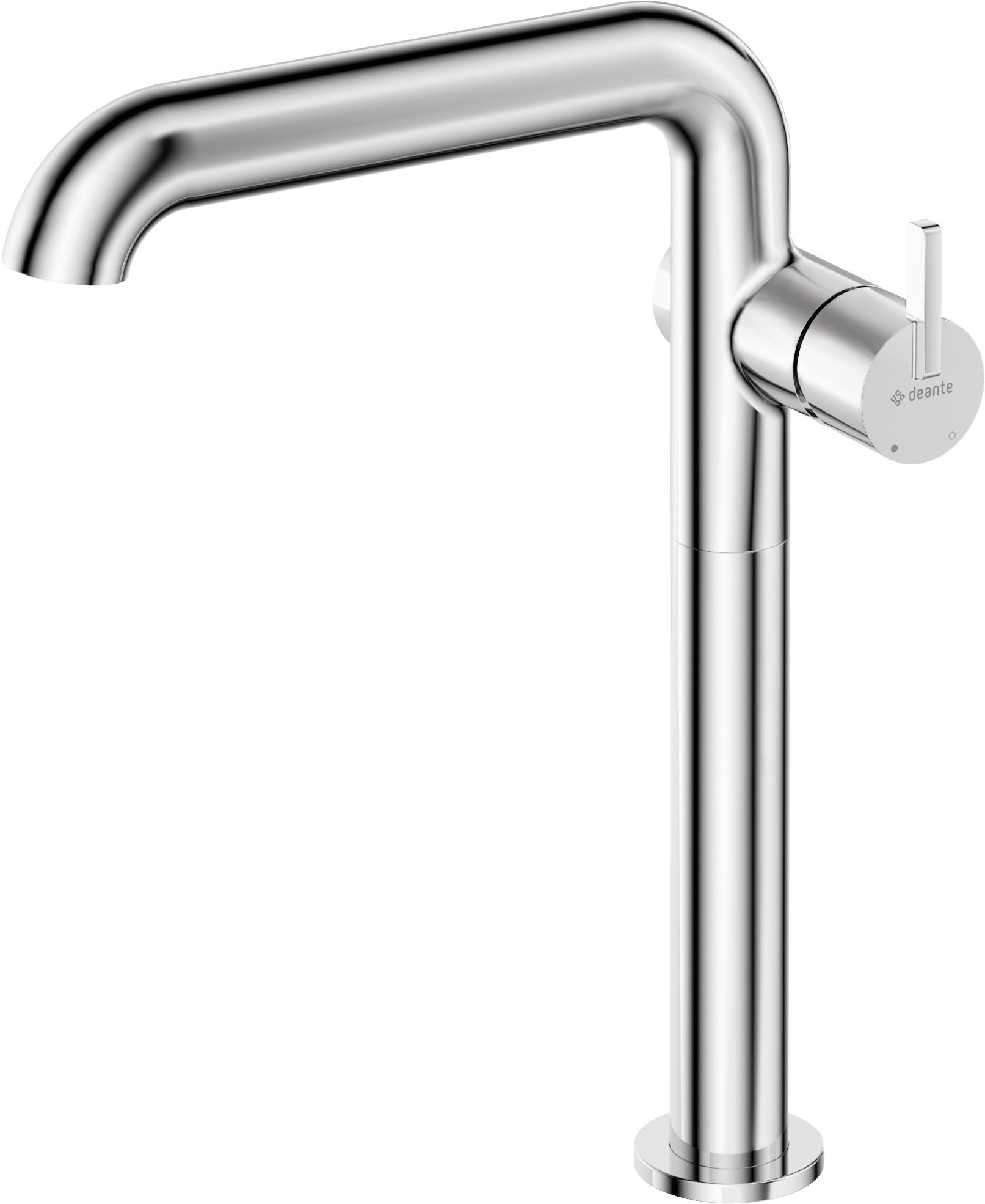 Bateria umywalkowa nablatowa Deante Silia chrom połysk BQS_024K