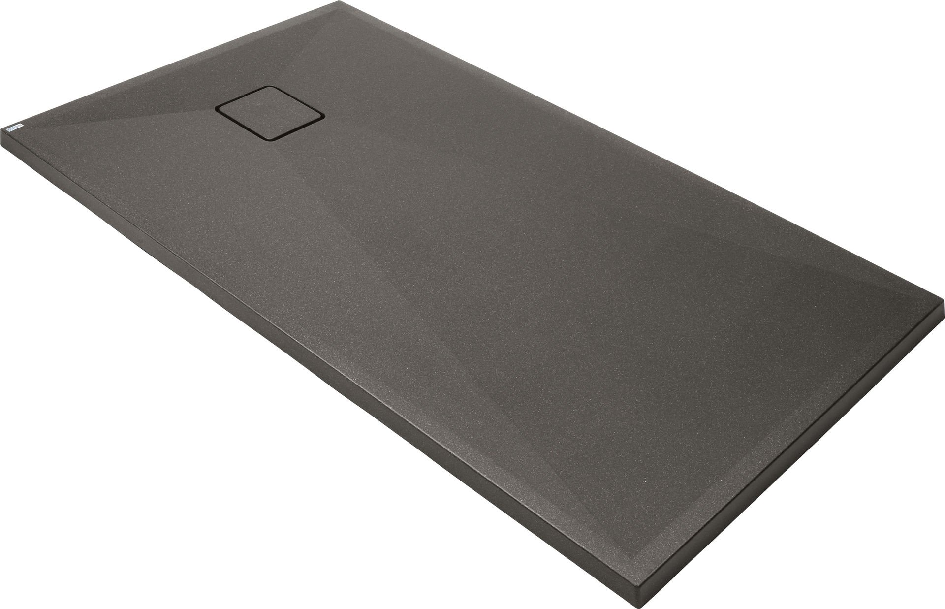 Brodzik prostokątny Deante Correo 140x70 granit antracyt/titanium KQR_T77B