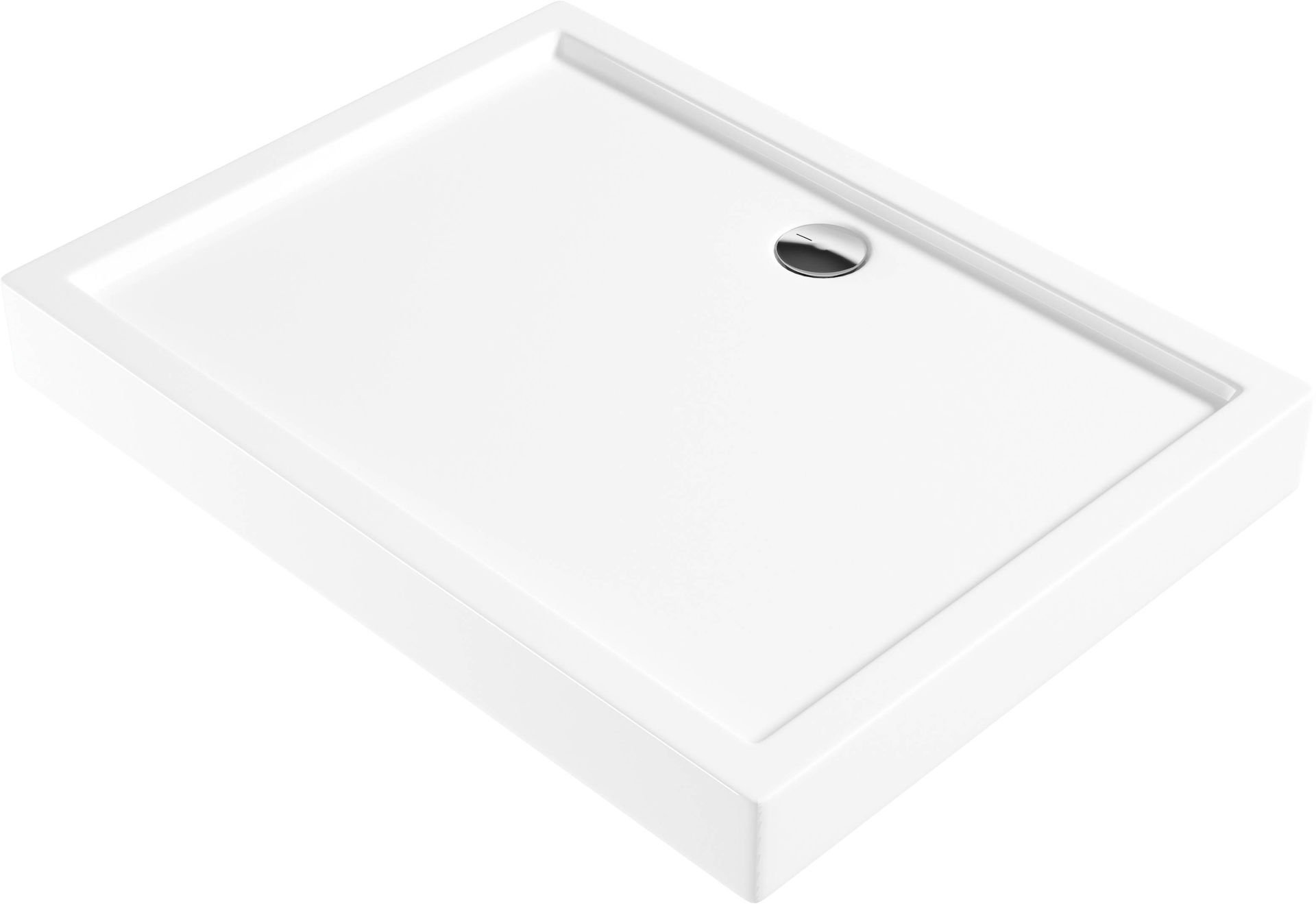 Brodzik prostokątny Deante Jasmin 100x80 biały KGJ_046B