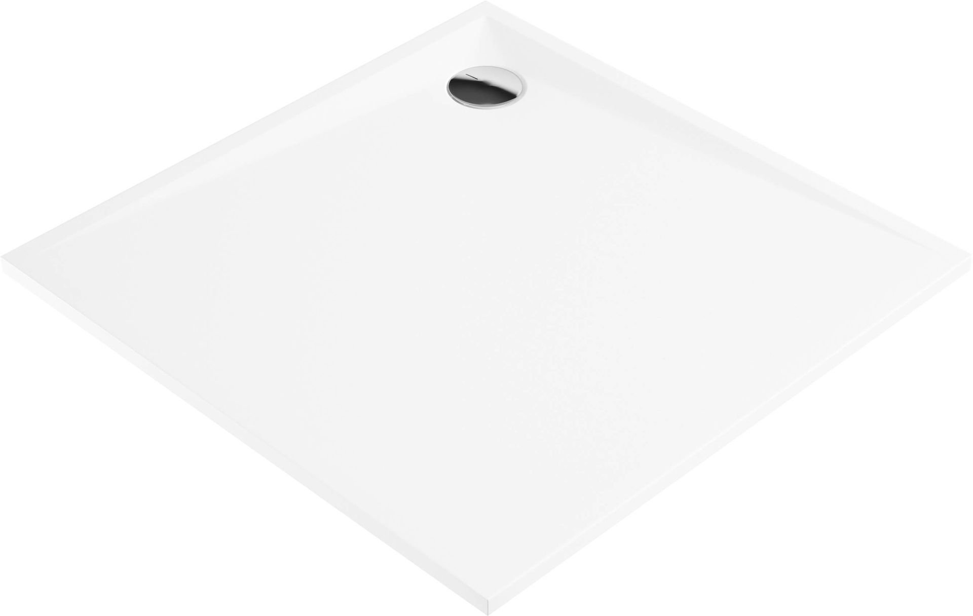Brodzik kwadratowy Deante Kerria 90x90x3 biały akryl KTS_041B