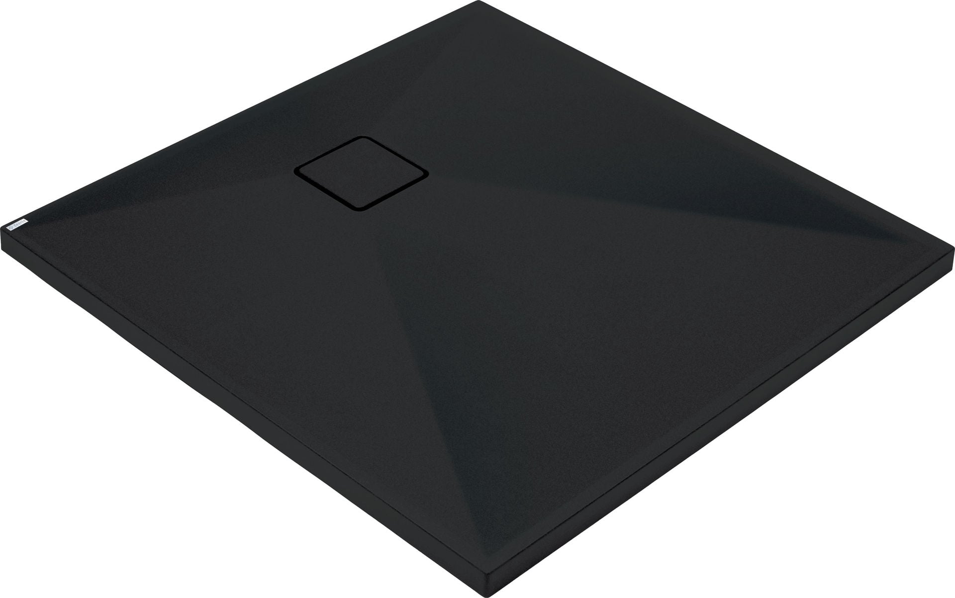 Brodzik kwadratowy Deante Correo 80x80 granit nero KQR_N42B