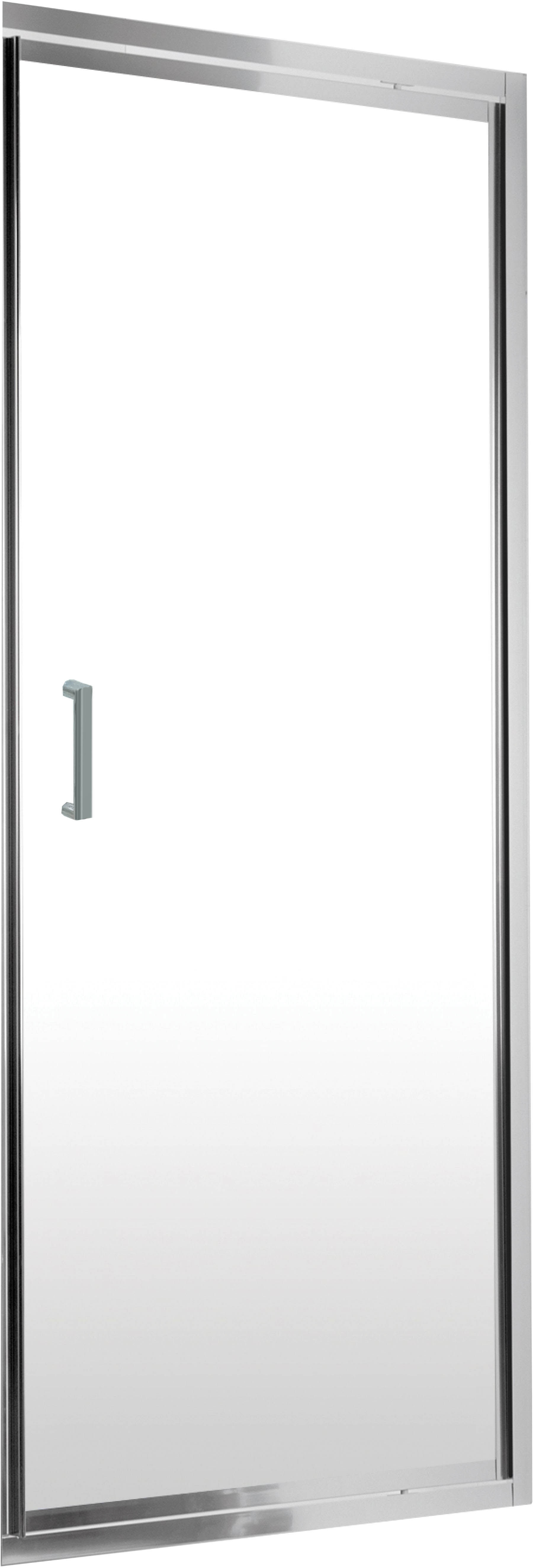 Drzwi prysznicowe Deante Jasmin 80x200 chrom transparentne KTJ_012D