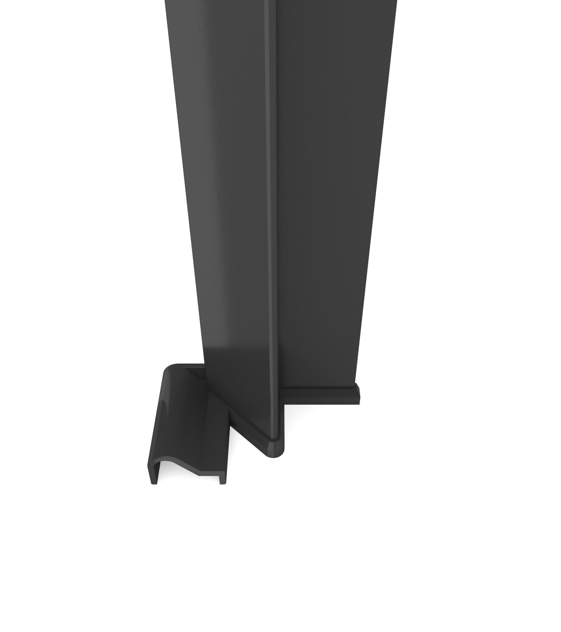 Profil poszerzający do drzwi prysznicowych wnękowych Deante Kerria Plus nero KTS_N00X