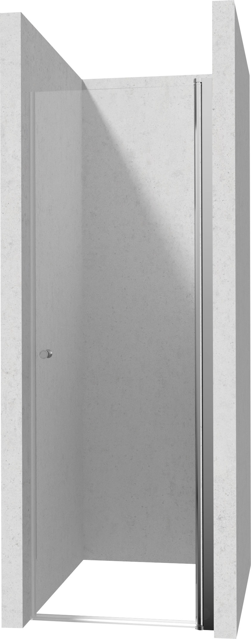 Drzwi prysznicowe Deante Kerria Plus 70x200 chrom transparentne KTSW047P