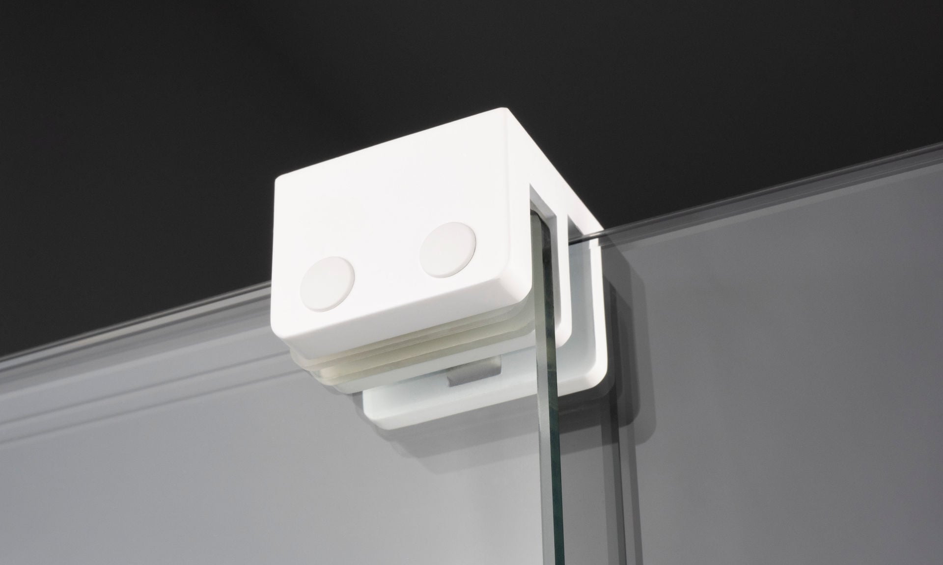 Kabina prysznicowa walk-in Deante Prizma 100x195 przesuwny bianco KTJ_A30R