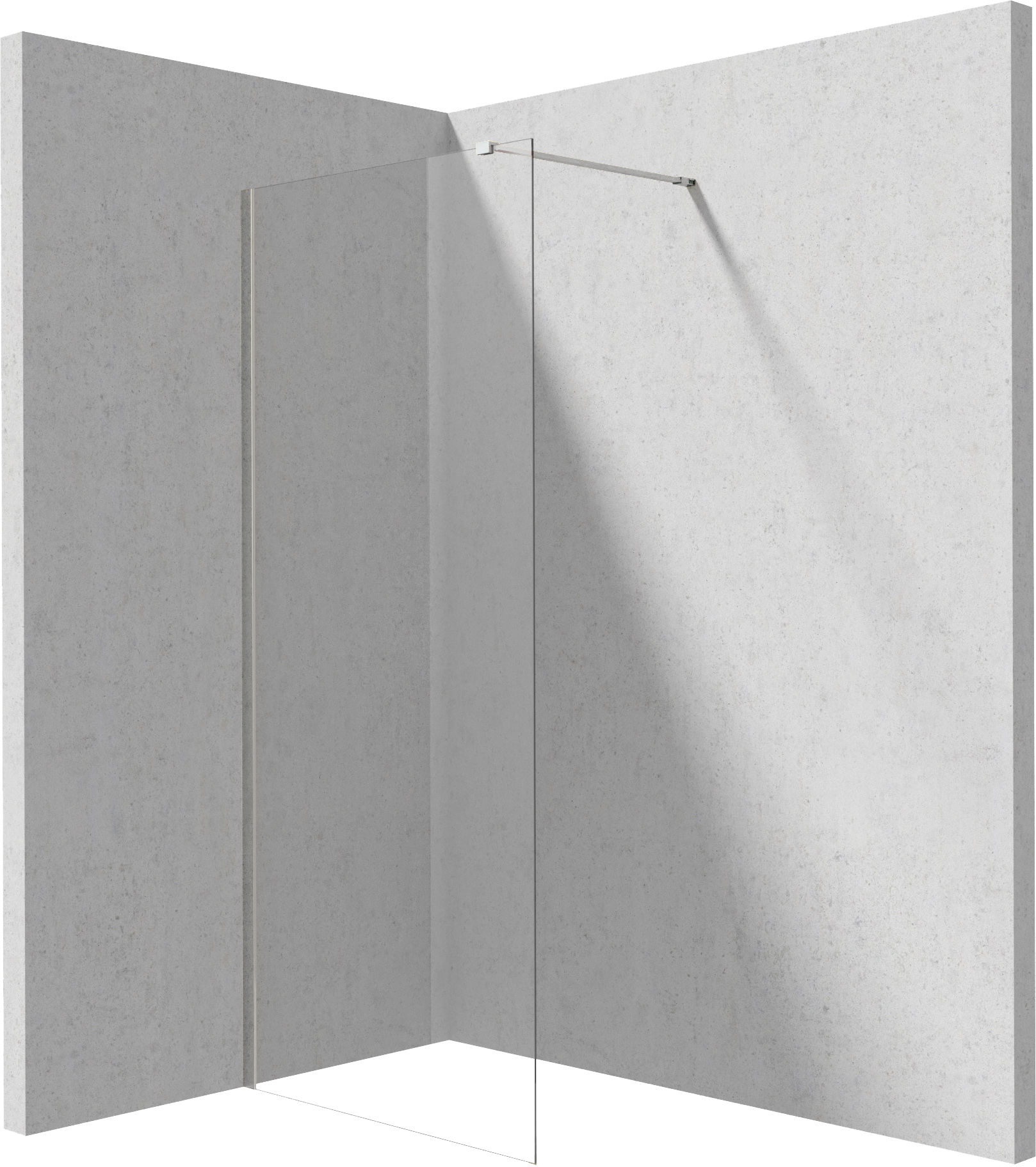Kabina prysznicowa Walk-In Deante Prizma 80x195 chrom KTJ_038P