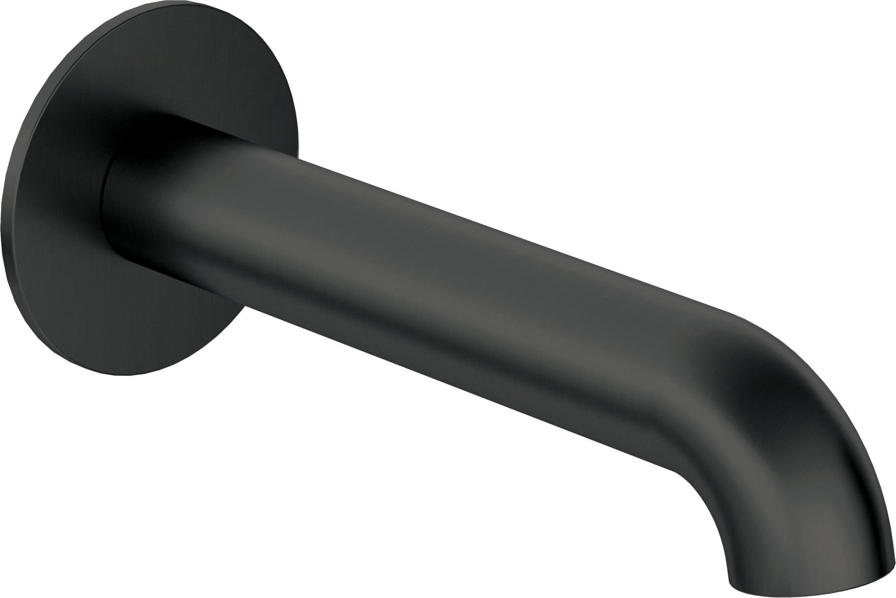 Wylewka wannowa ścienna Deante Silia nero NQS_N81K