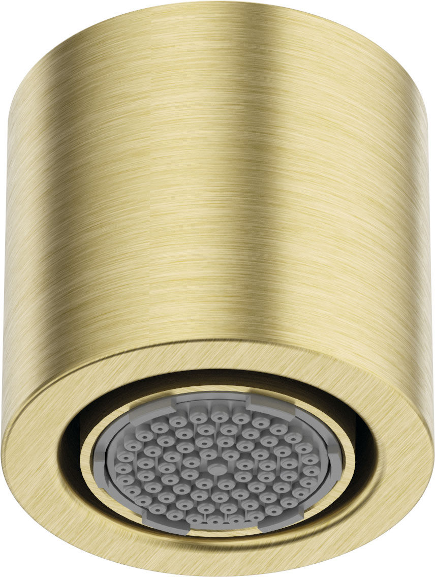 Deszczownica Deante Silia 4,2 cm okrągła złoty szczotkowany NQS_R30K