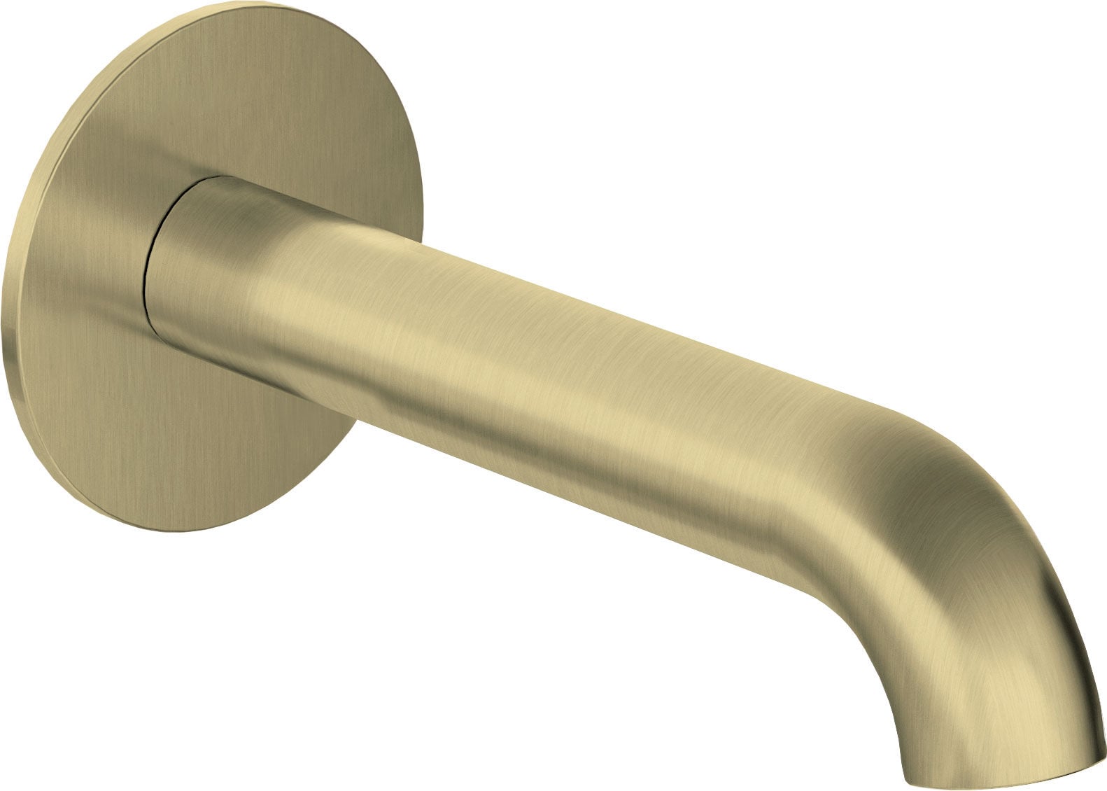 Wylewka umywalkowo-wannowa Deante Silia złoty szczotkowany NQS_N80K