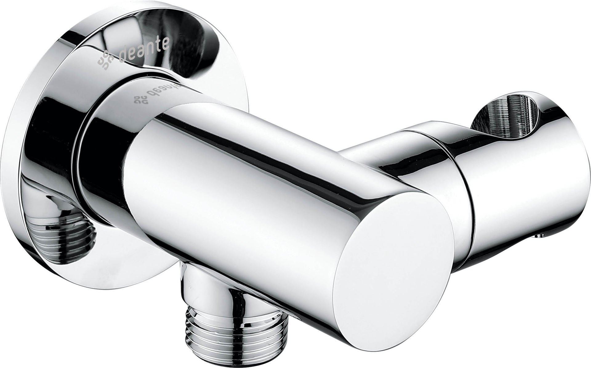 Przyłącze kątowe z uchwytem Deante Cascada chrom połysk NAC_057K