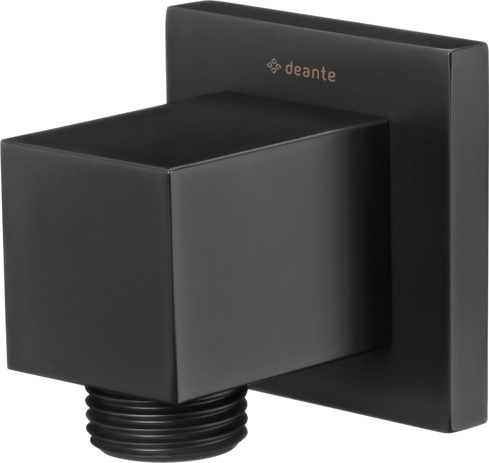 Przyłącze kątowe Deante Cascada nero NAC_N55K