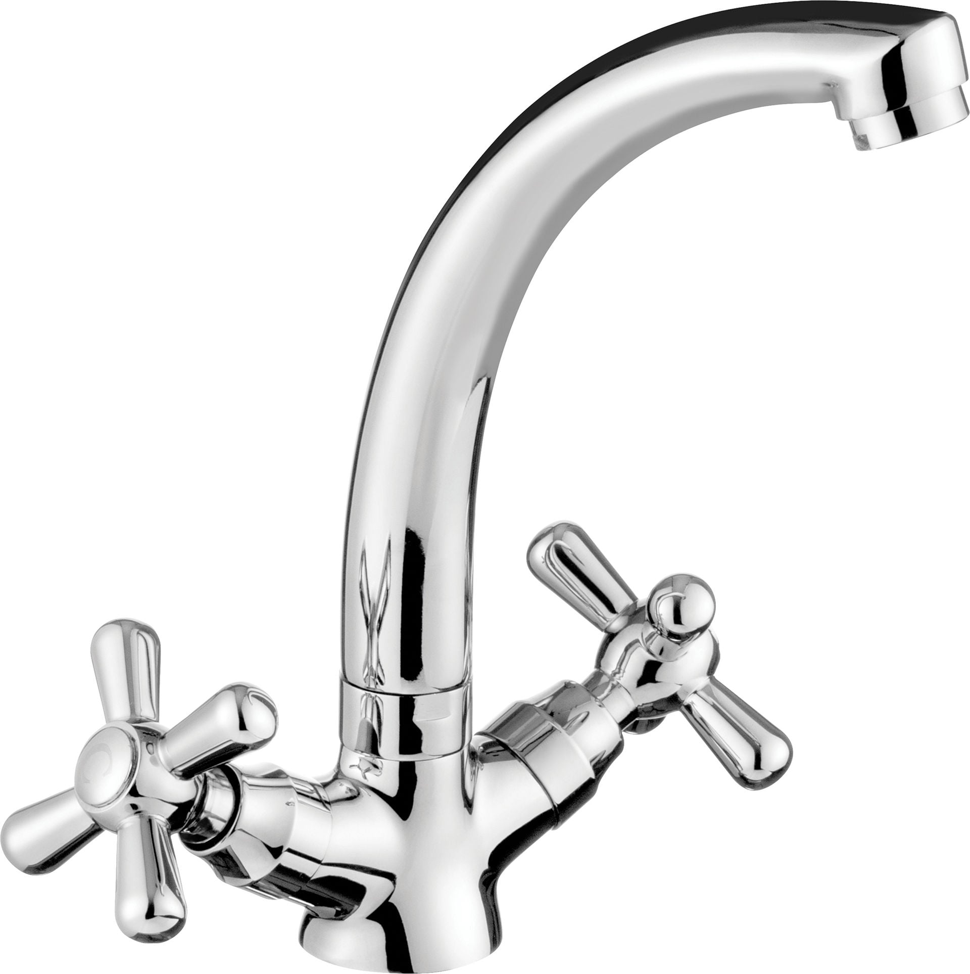 Bateria umywalkowa Deante Symetrio chrom połysk BOS_020D