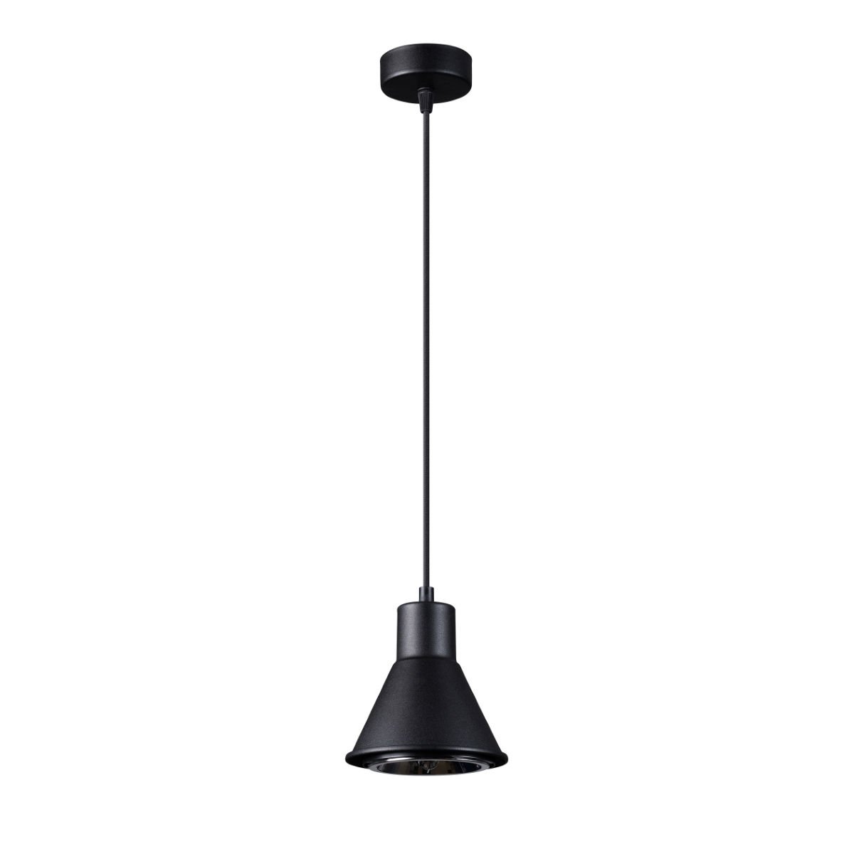 Lampa Wisząca Tazila 1 1Xes111 Czarny