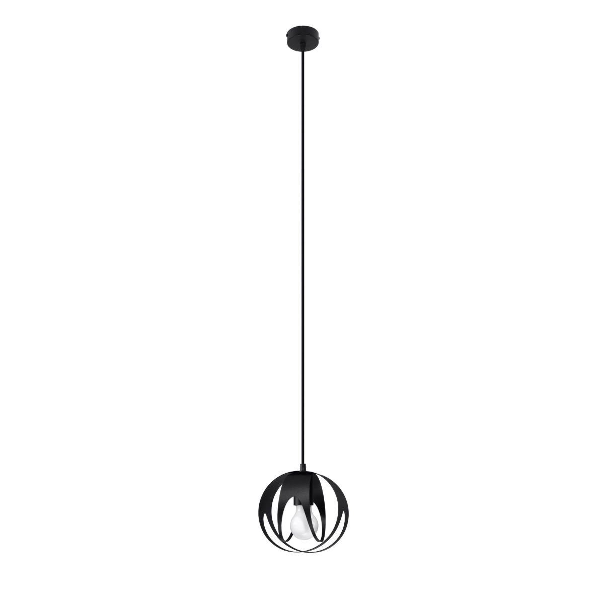 Lampa Wisząca Tulos 1 1Xe27 Czarny