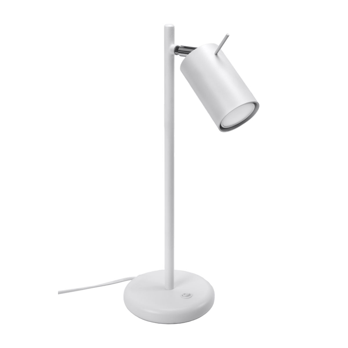 Lampa Biurkowa Ring 1Xgu10 Biały