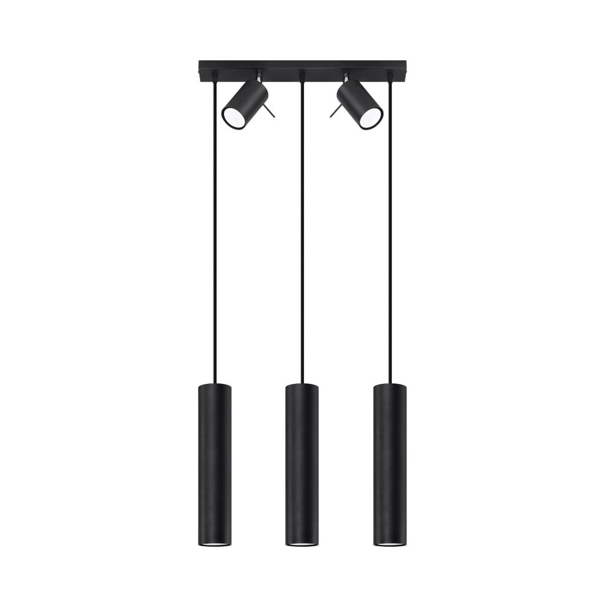 Lampa Wisząca Ring 3 5Xgu10 Czarny
